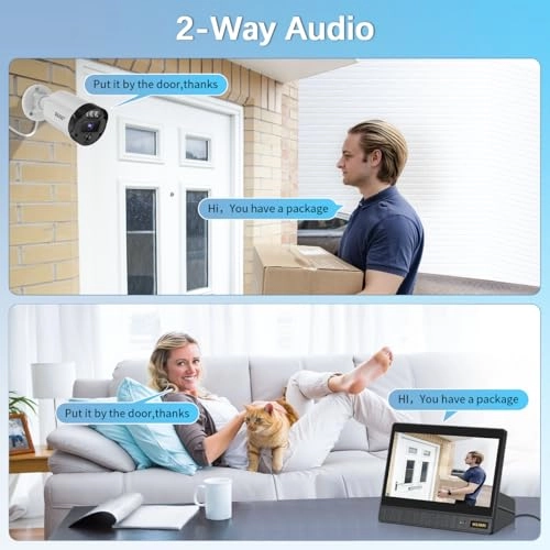 Dome Security Camera System - 4K