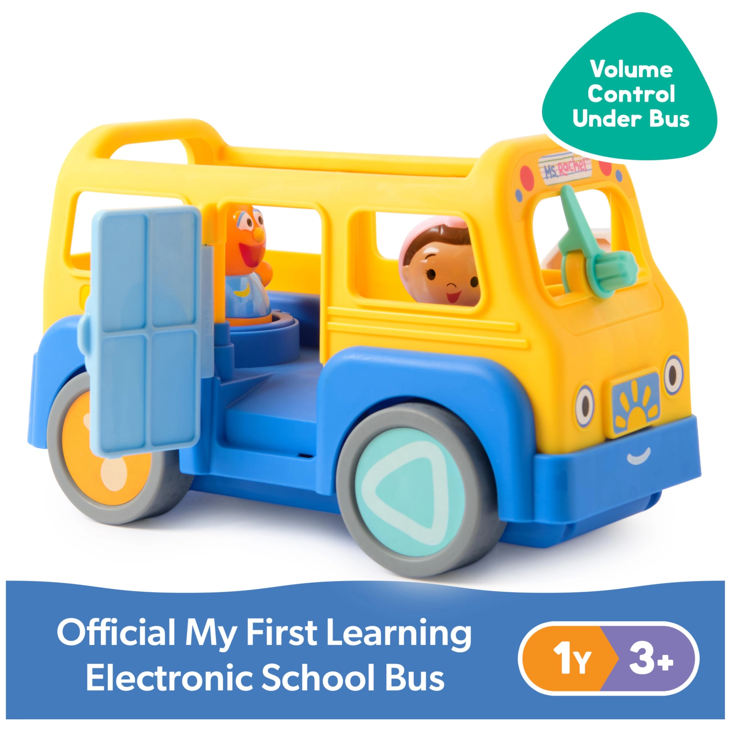 My First Learning Electronic School Bus - Ms. Rachel & Herbie - 1-3 years+