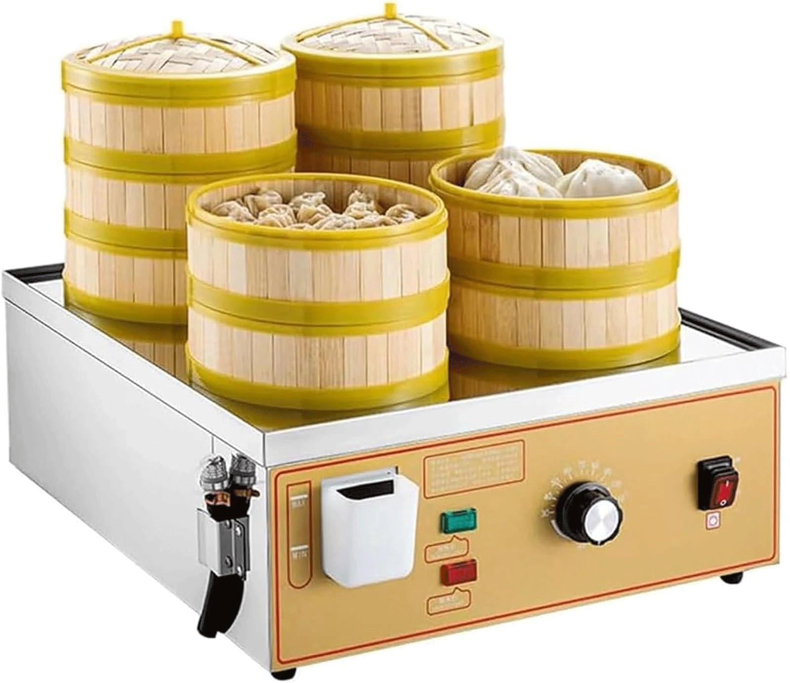 Generic Electric Dim Sum Steamer - 2/4/6 hole 30-110C