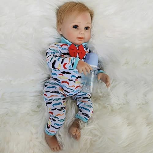 Rebirth Baby Doll - 20 Inch Vinyl Cotton Body Blue Eyes