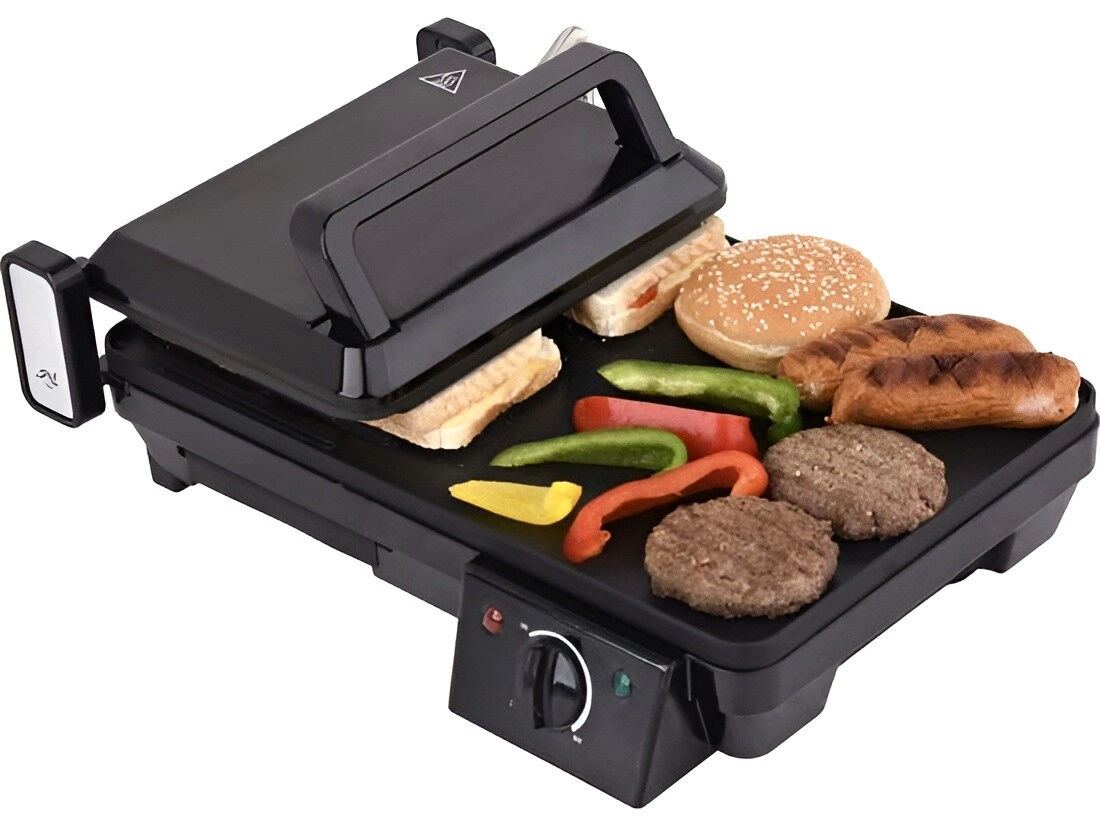 3 in 1 Breakfast Maker - Multifunctional Table Grill Adjustable Temperature Control