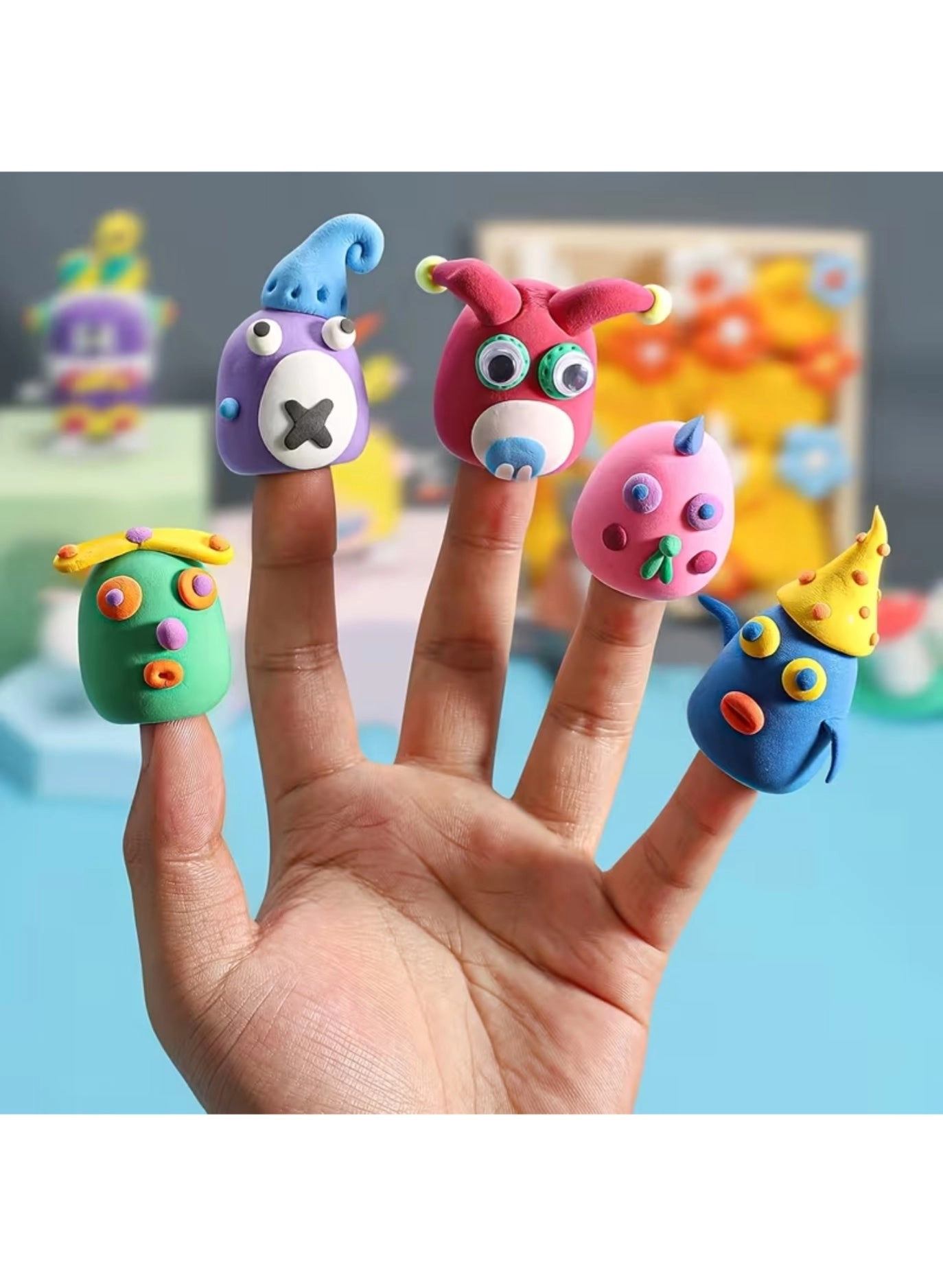 Air Dry Clay Craft Kit - 48 PC Soft Modeling Foam