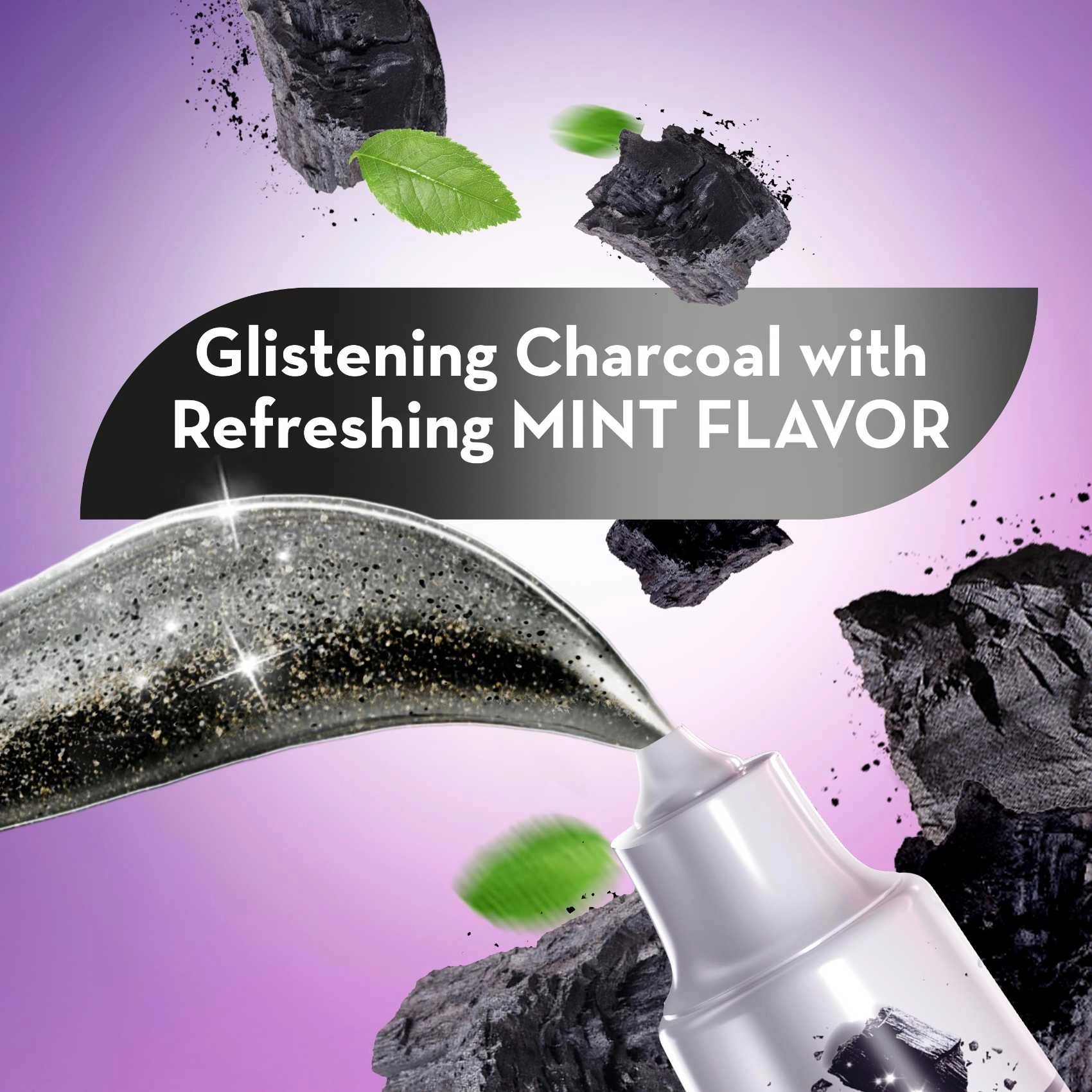 3D White Whitelock Charcoal Fresh Mint Toothpaste 88ml