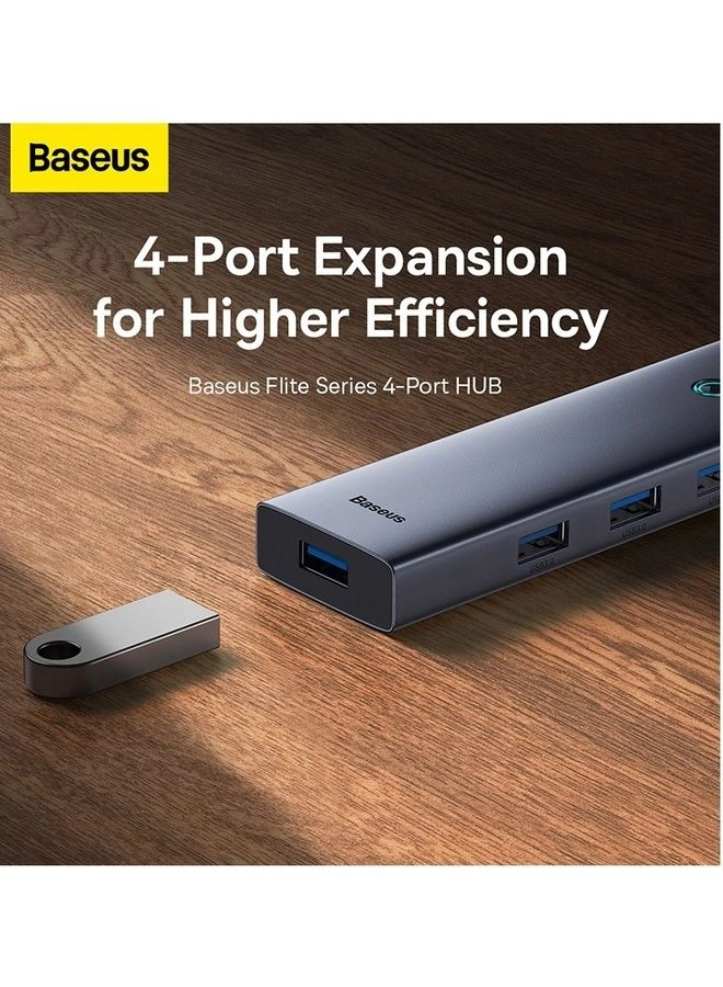 Flite Series - 4 Ports USB 3.0 Space Grey