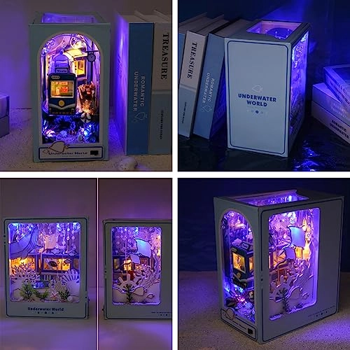 3D Wooden Book Stand Puzzle - 1：24