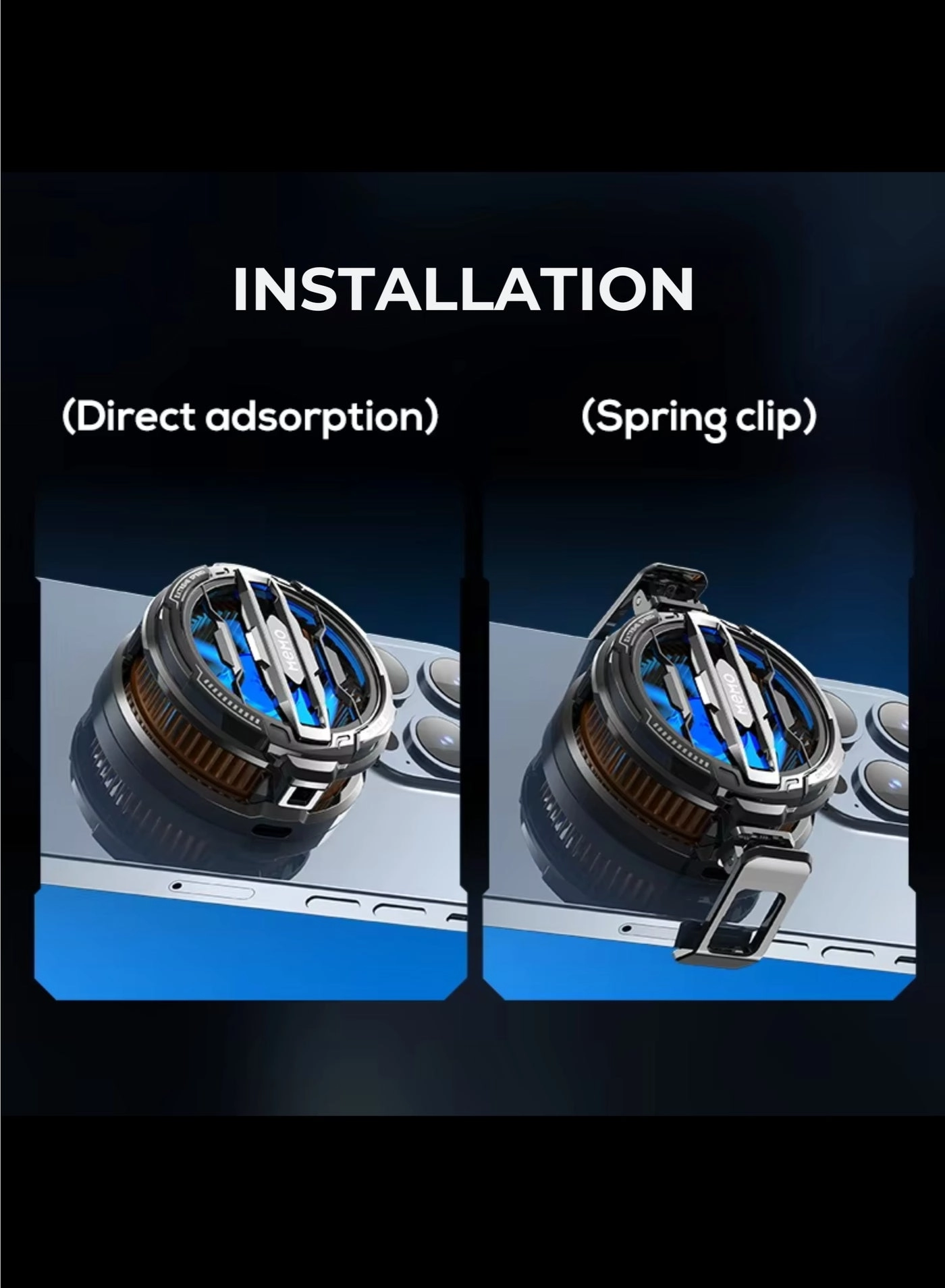 CX07 - Magnetic Cooler Fan Portable