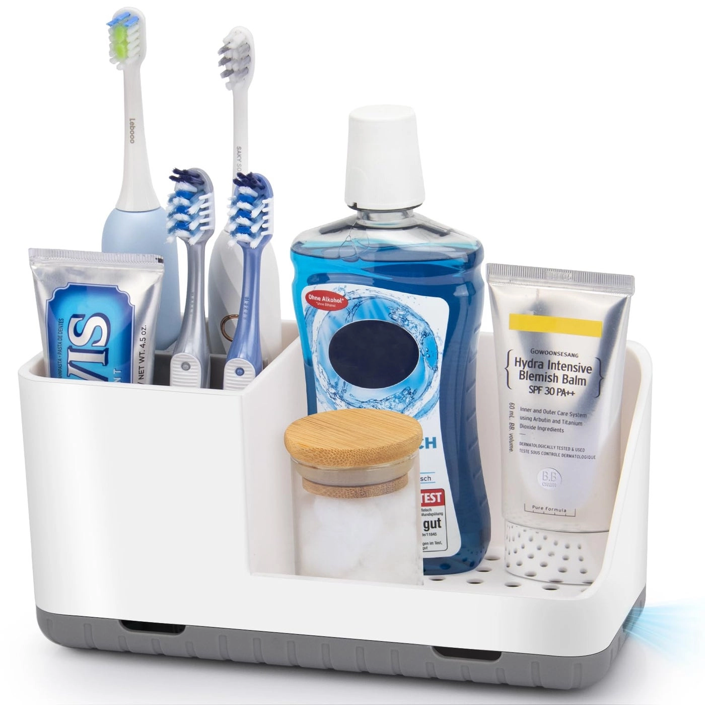 PARKMANI Toothbrush Holders - Drainage Grey
