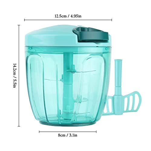 Manual Food Chopper - 900ML 5
