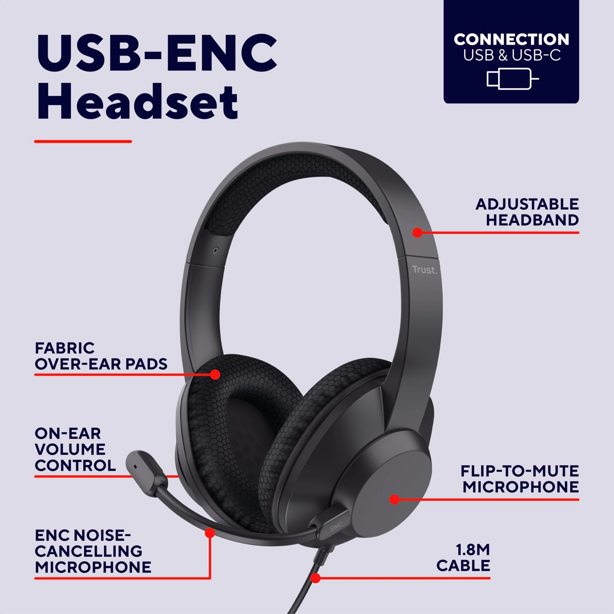 Ayda Max Wired Headset
