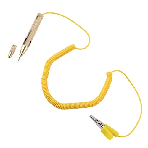 Circuit Tester - DC 6V 12V 24V Yellow