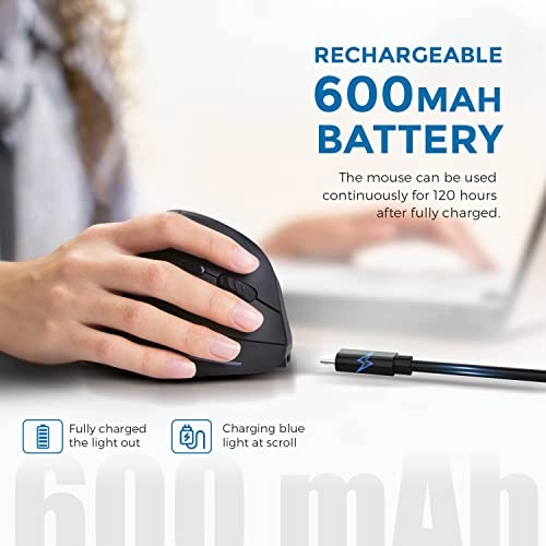 Ergonomic Vertical Mouse - USB