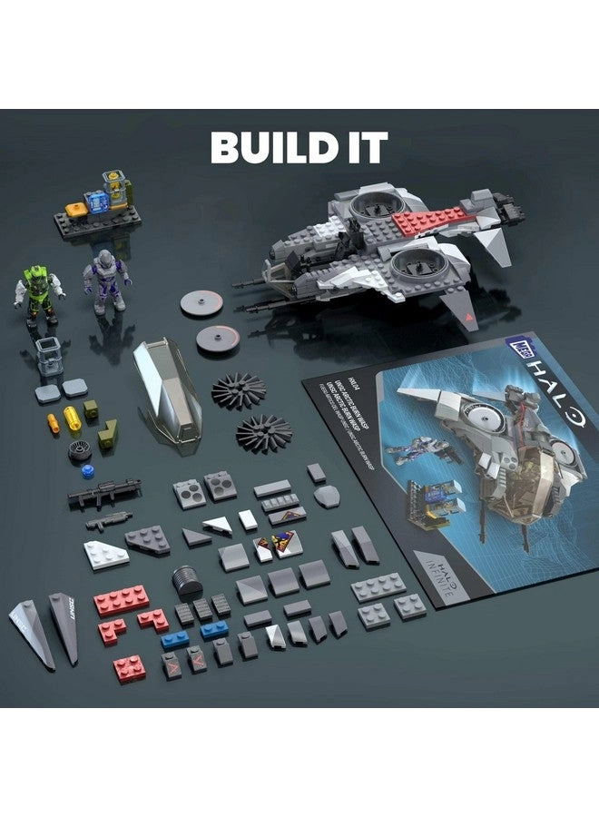 UNSC Arctic Burn Wasp - 342 Pieces 2 Poseable Figures