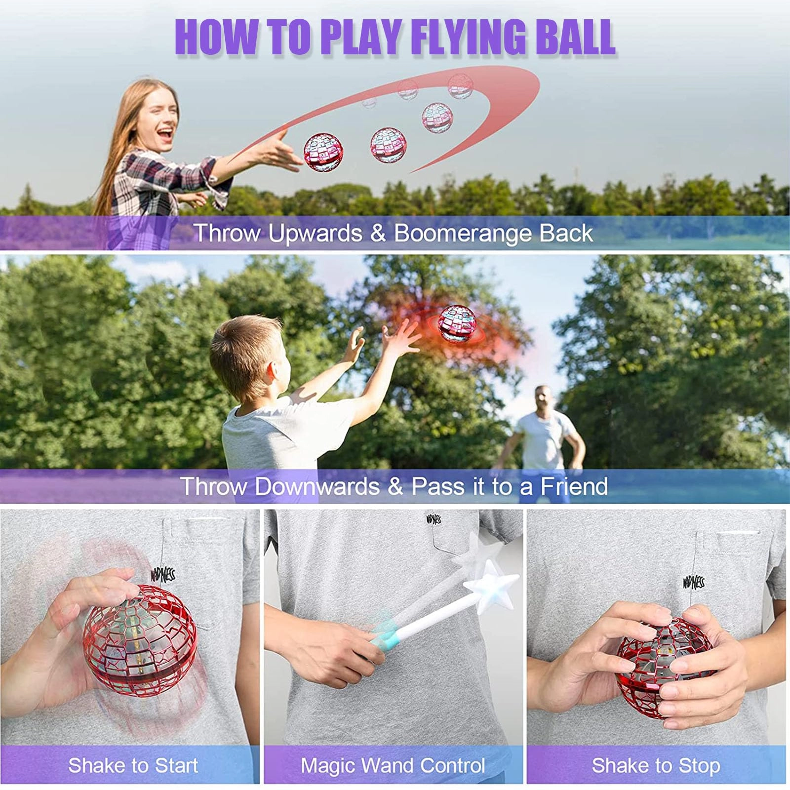 Flying Orb Ball - 6 years+