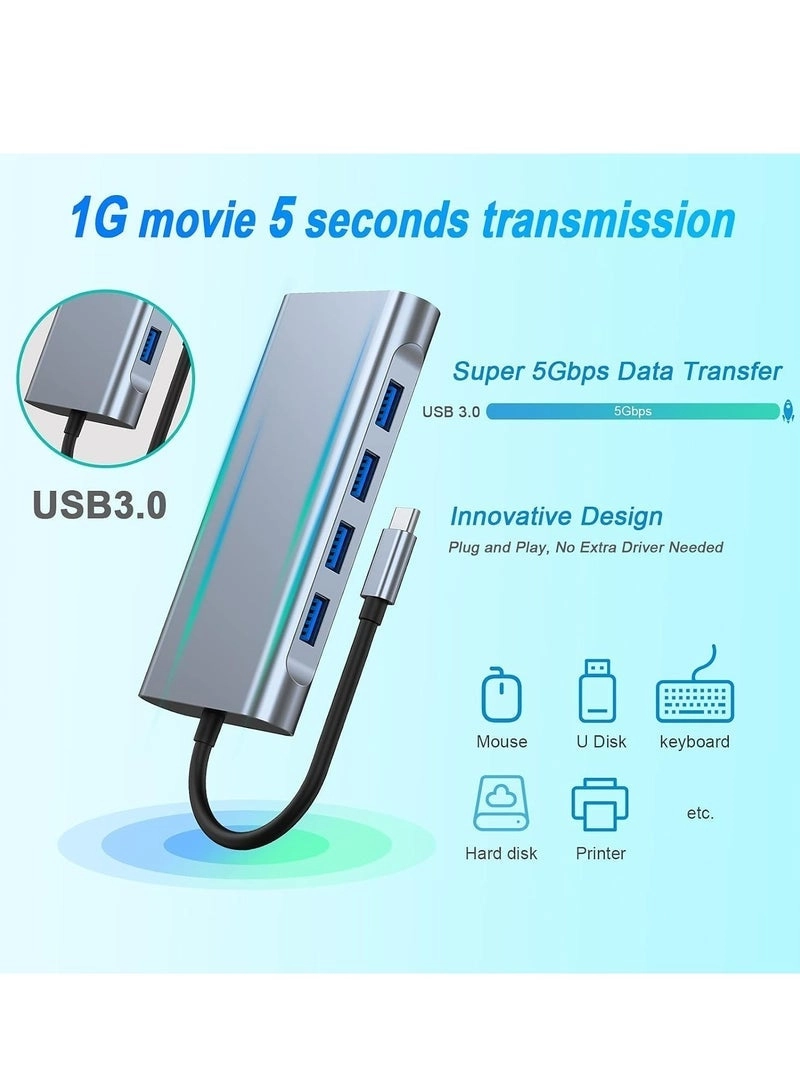 11-in-1 USB C Hub - USB C MacBook Pro MacBook Air