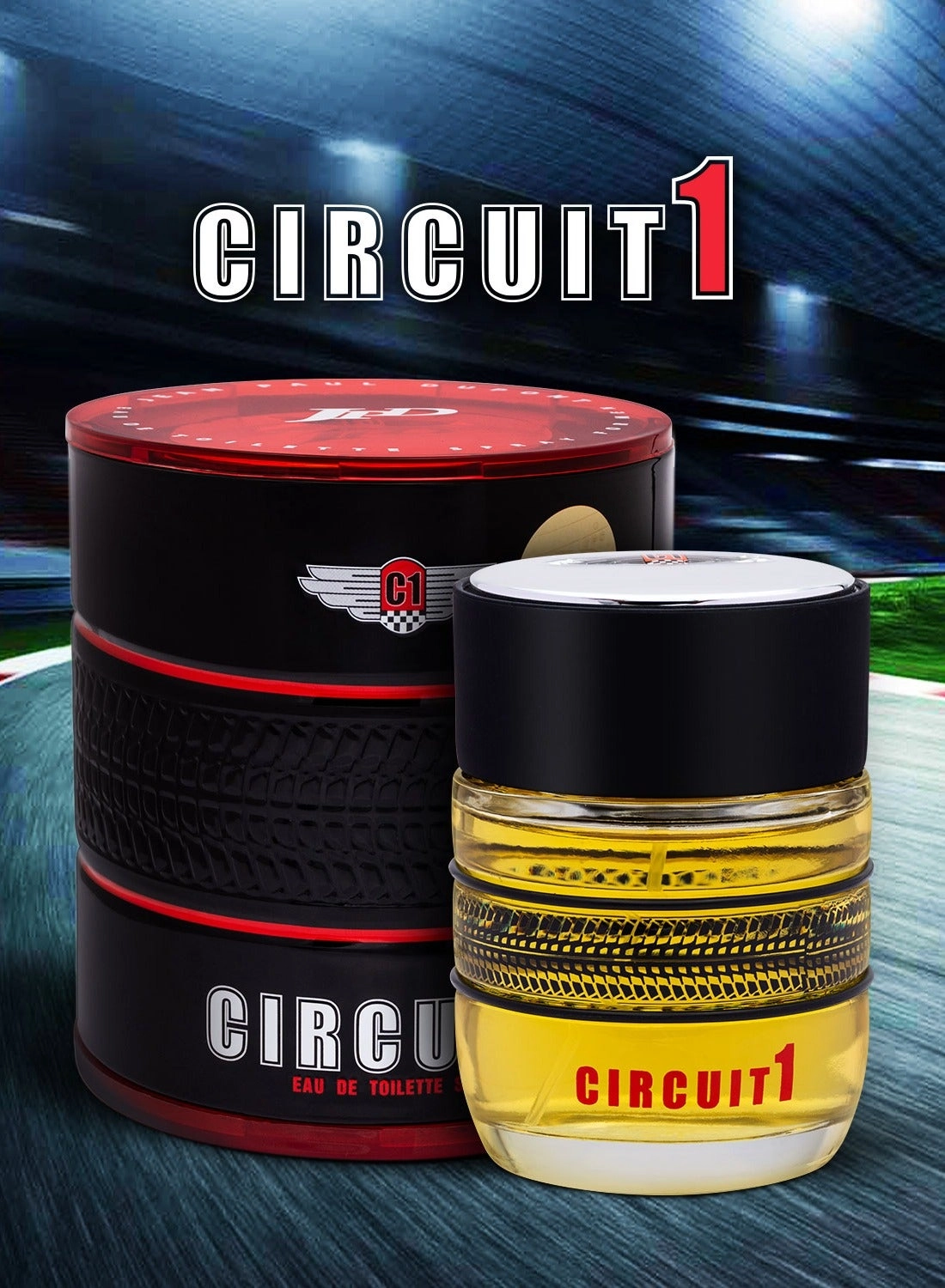 Circuit Red - Eau de Toilette 100ml + Circuit 1 - Eau de Toilette 100ml