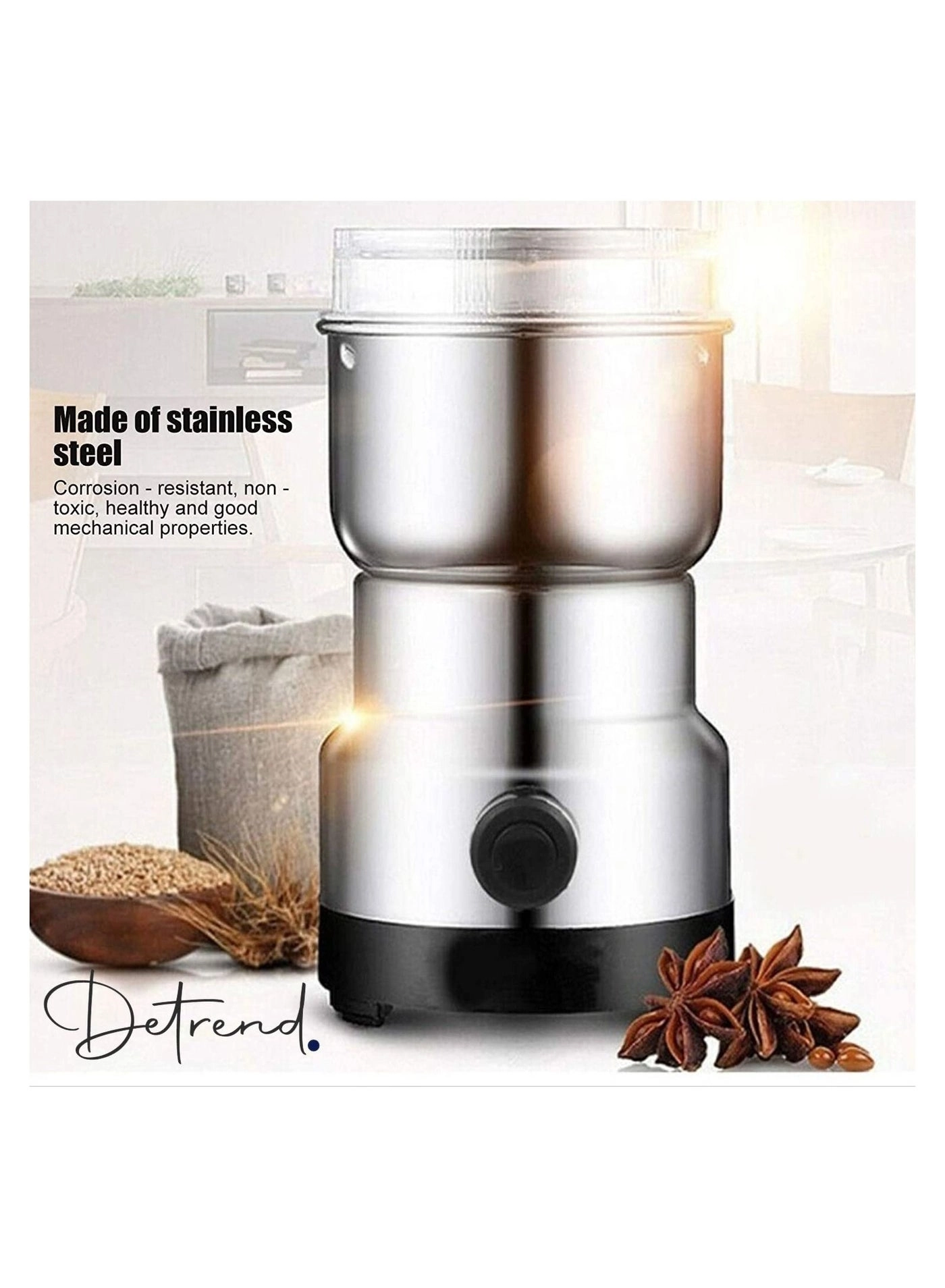 Detrend tb50 - silver Stainless Steel Blade Low Noise