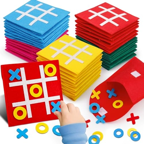 augtoy Tic Tac Toe Strategic Board Game - 24 pieces