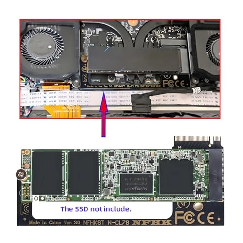CLAW8AI/CLAW7 SSD Upgrade Extension Adapter - 8TB 2230 to 2280 mm