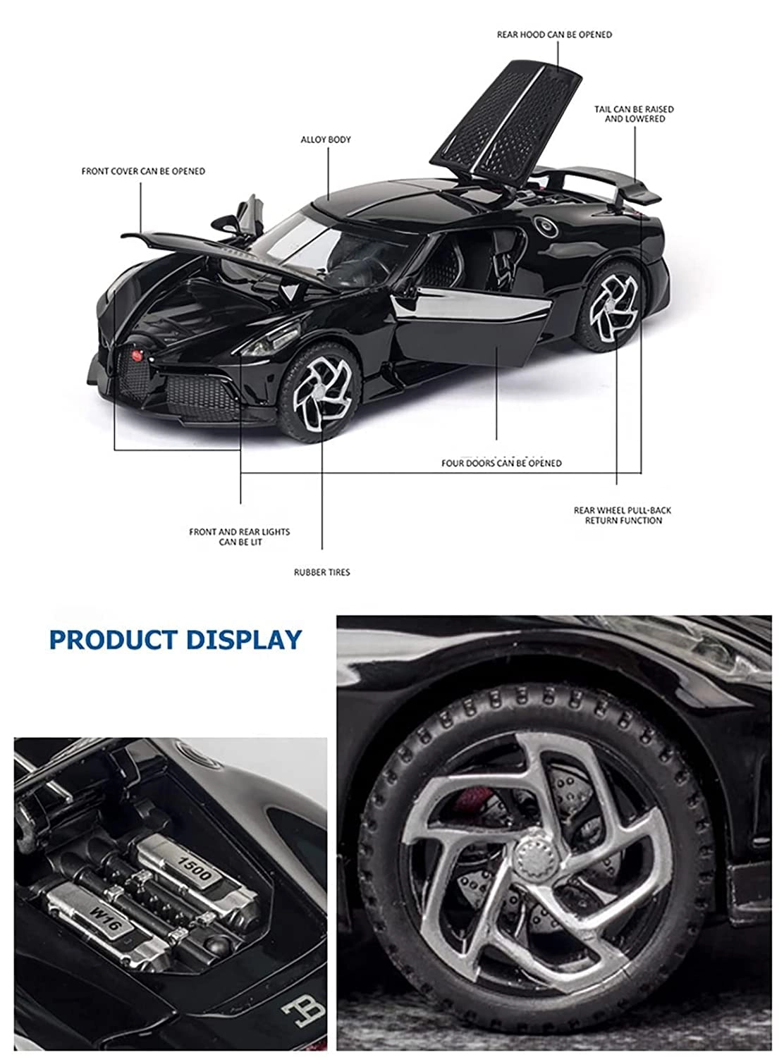 Alloy Car Model - 1 pcs