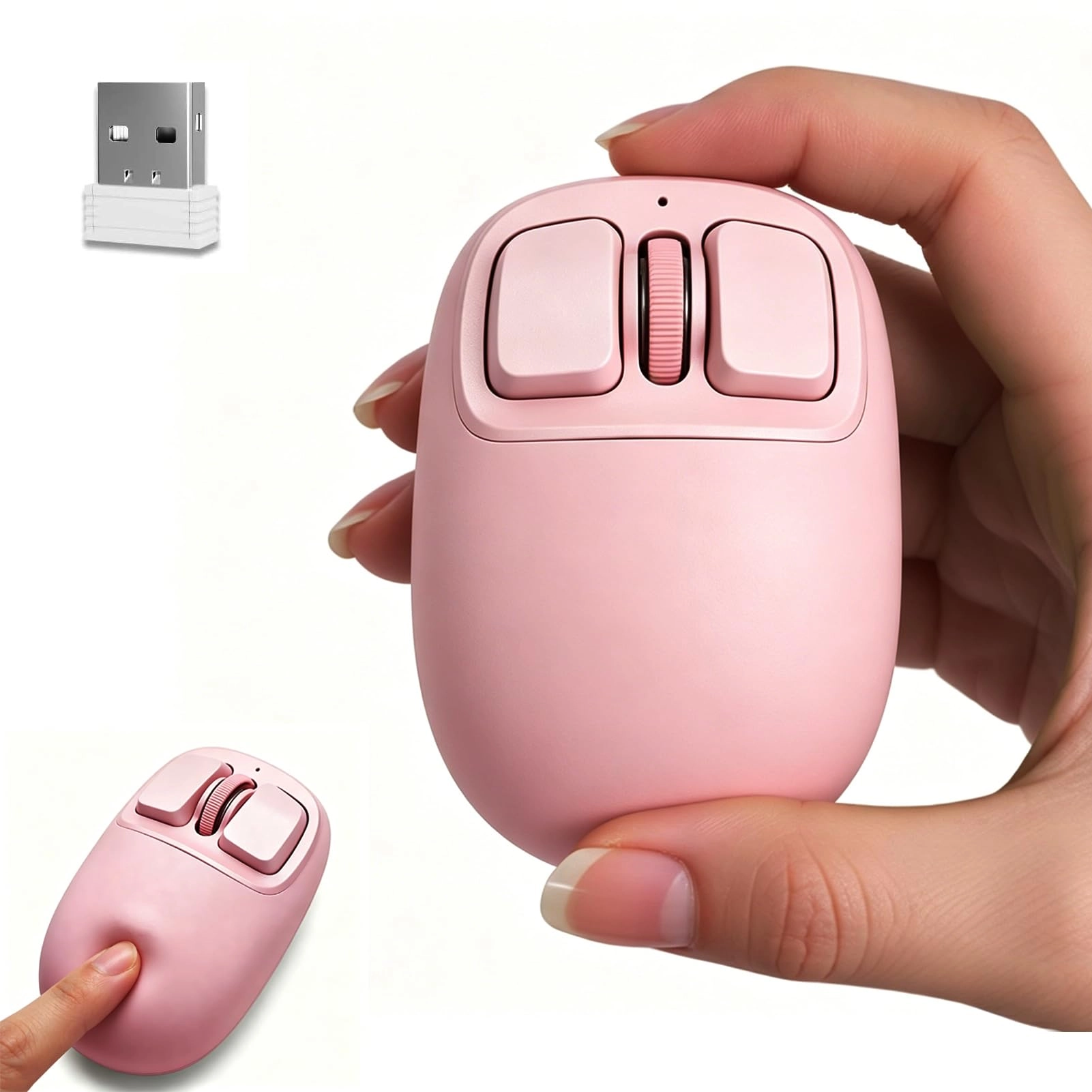 Type C Wireless Mouse - USB, USB A