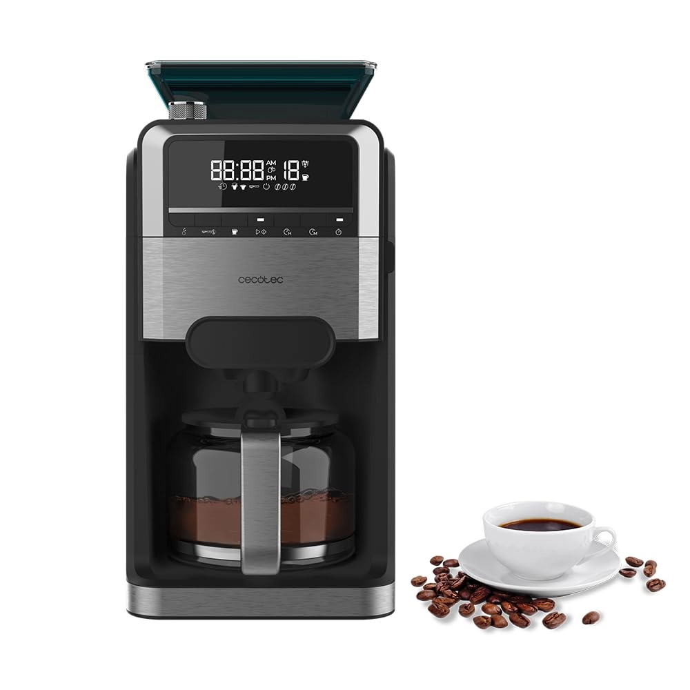 Cecotec 66 Grind & Brew - 1.5L 12 Cups 7-Level Grinder
