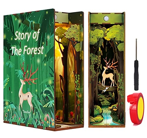 Miniature Book Nook - Forest