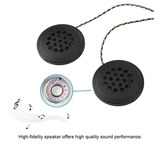 Helmet Headset - 3.5mm Plug and Play Black