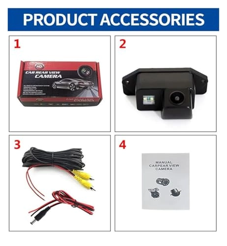Rear View Parking Camera - Night Vision Wire