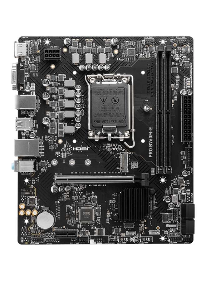 PRO B760M-E - LGA 1700 mATX DDR5