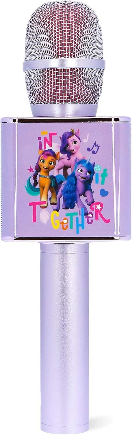 My Little Pony Karaoke Microphone - 4-IN-1 Bluetooth Purple