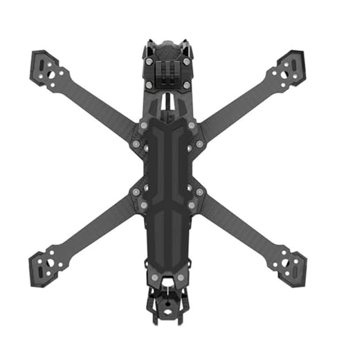 5 Inch Frame Wide X-Arm Kits - Suitable for G-MK5 M5 O3 Pro Black