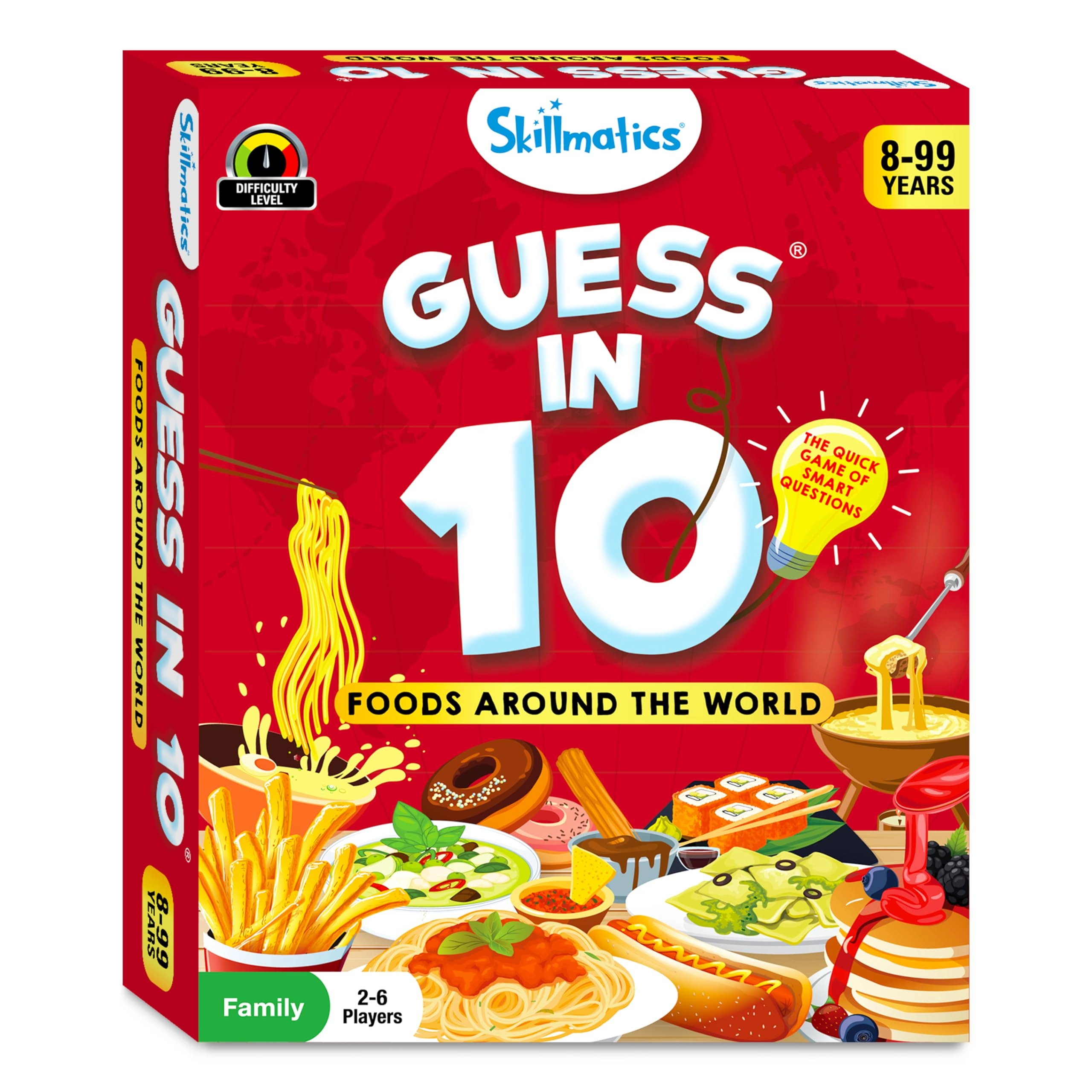 Guess in 10: Foods Around the World - Card Game