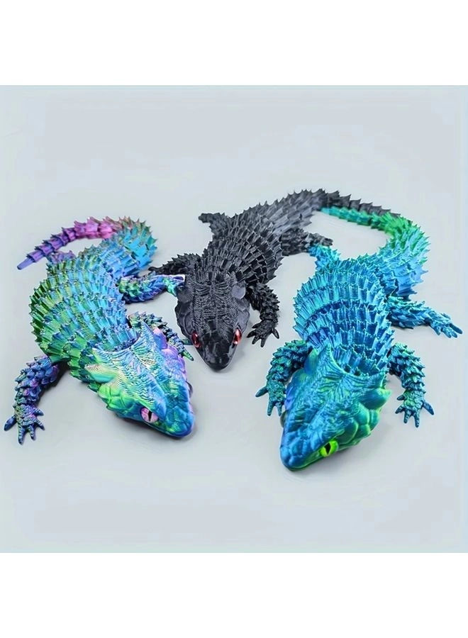 Generic Poseable Lizard Figurine - plastic