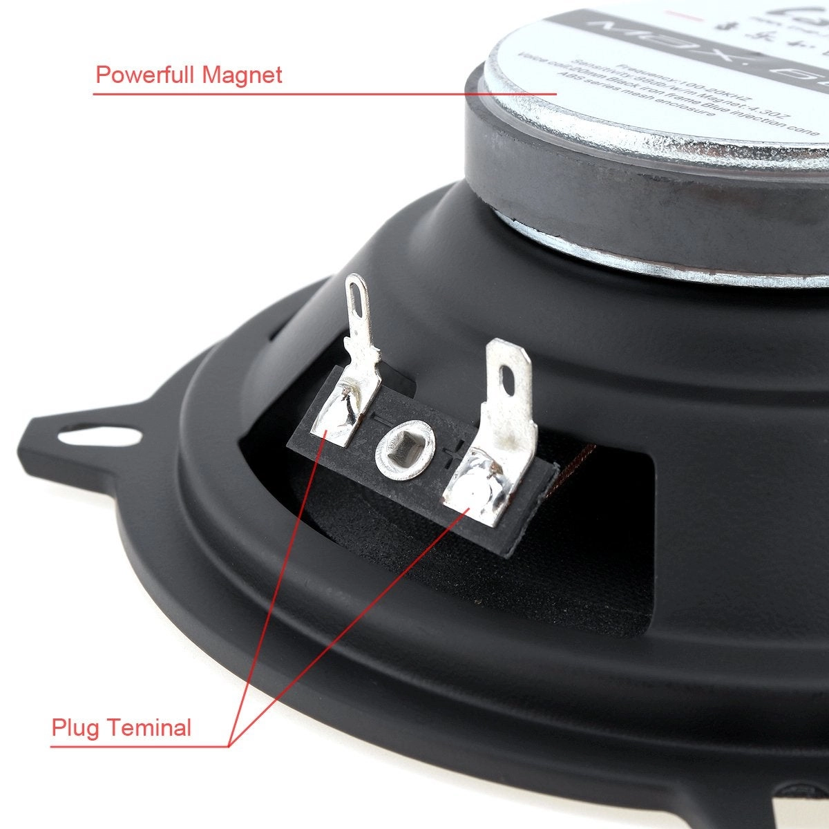 2 Way Coaxial Car Speakers - 5 Inch
