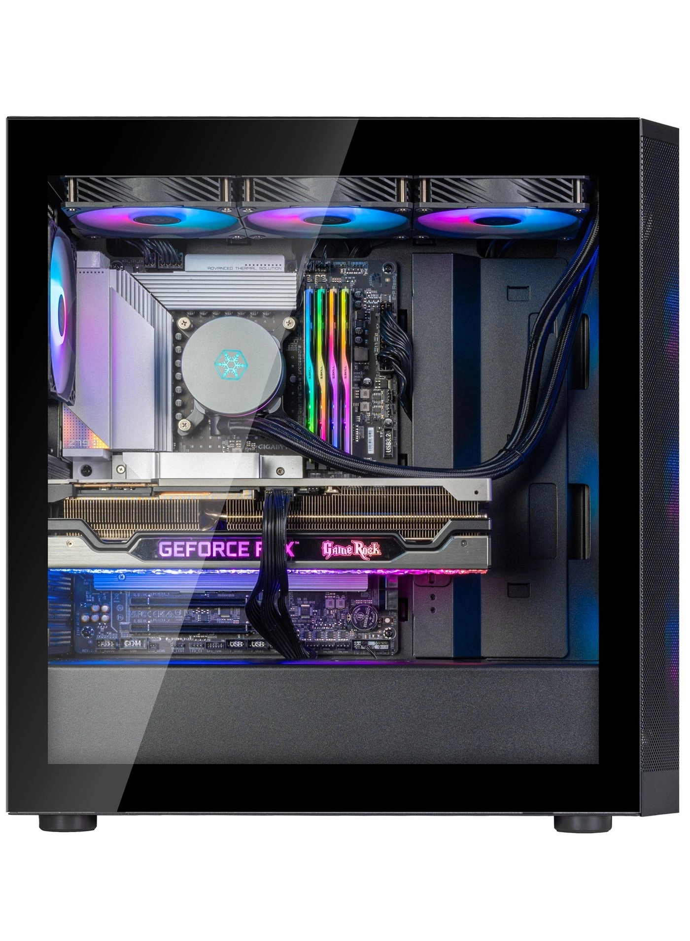 FARA 514X - Tempered Glass Side Panel Mid-Tower ATX