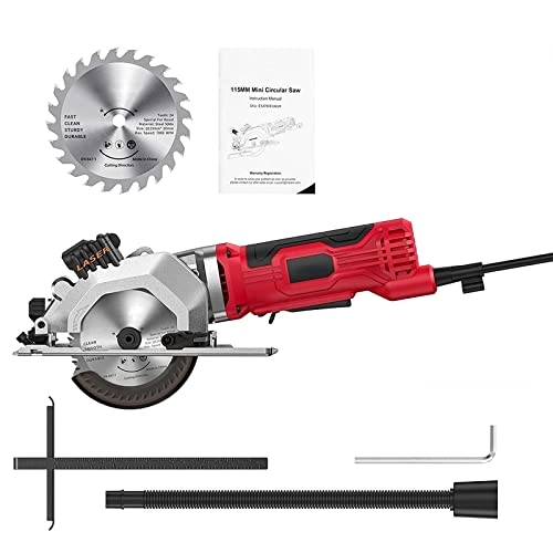 580W Mini Circular Saw Corded 115mm