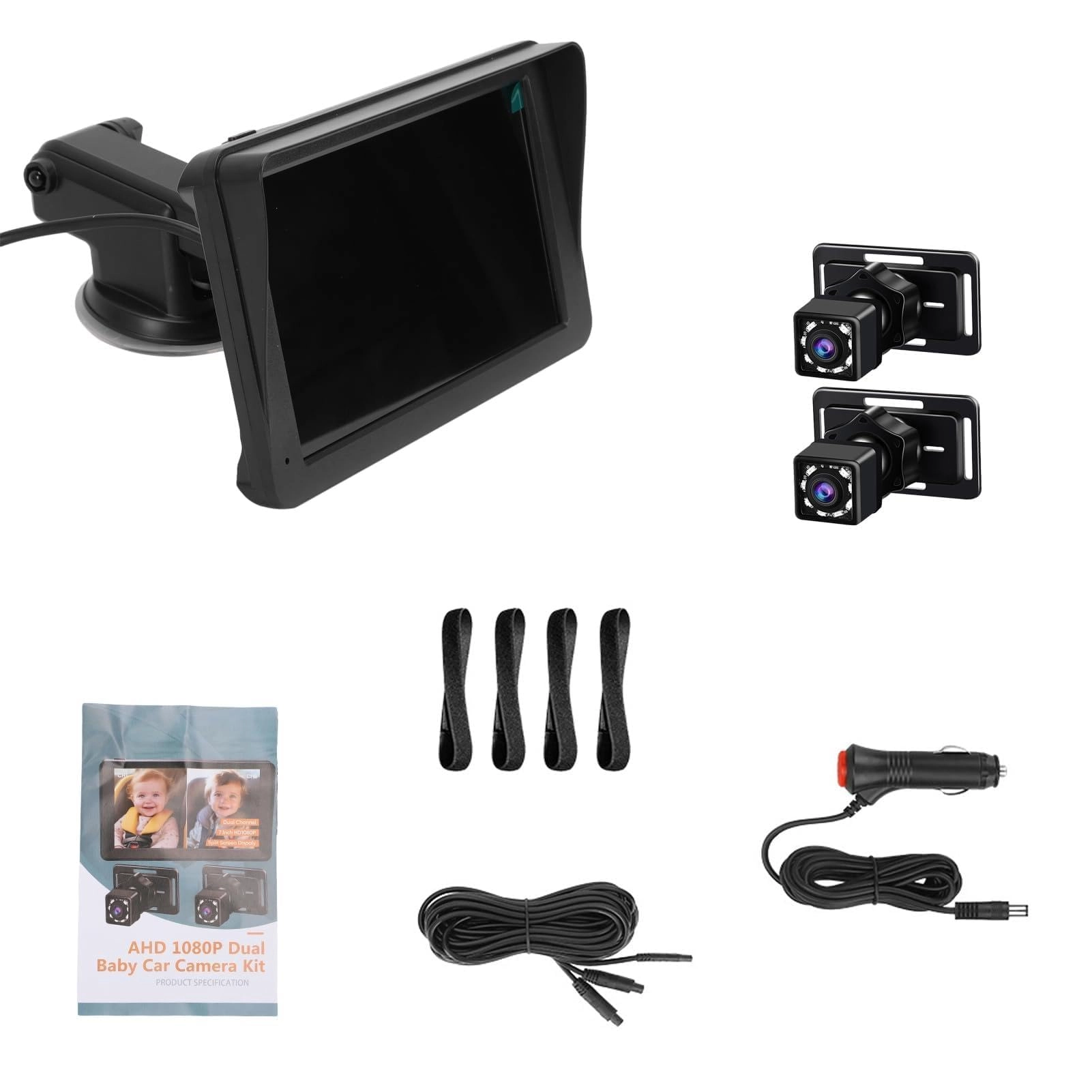 Fawfose Baby Car Camera - 6.86 Inch