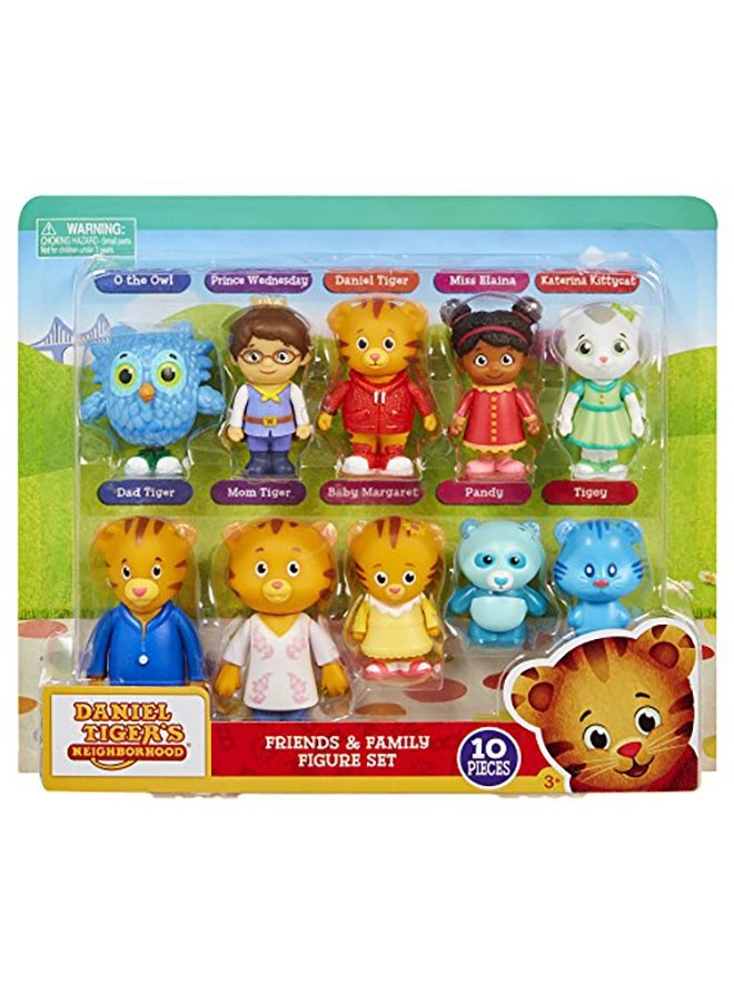 Friends And Family Figure Set - 6+ Years 10-Piece