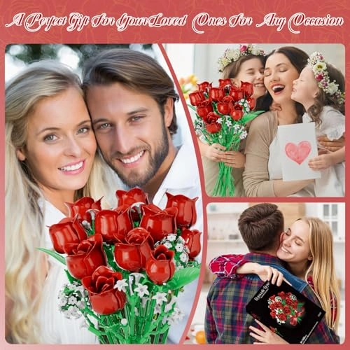 Flowers Bouquet Building Set (12205)