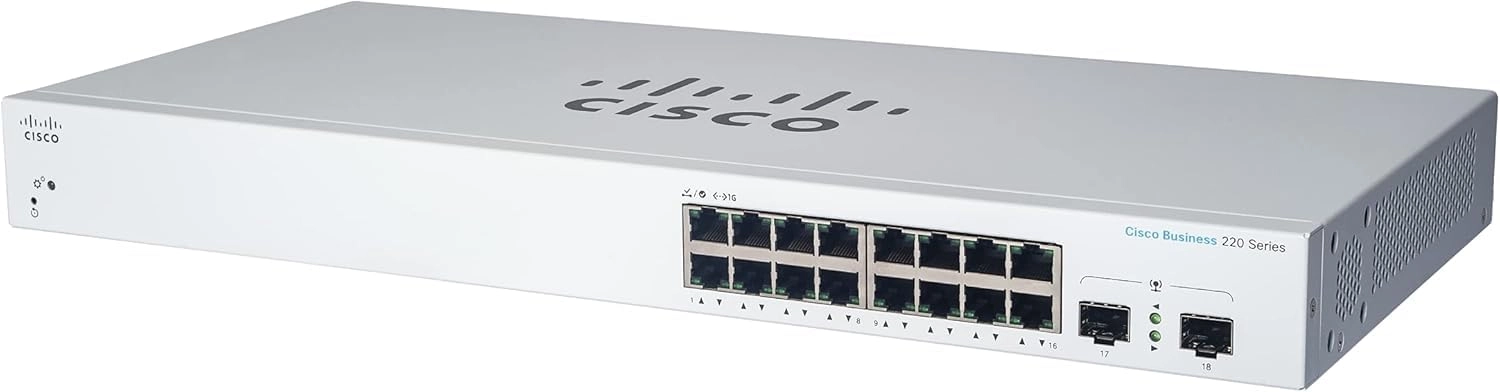 Cisco CBS220-16P-2G - 16-ports