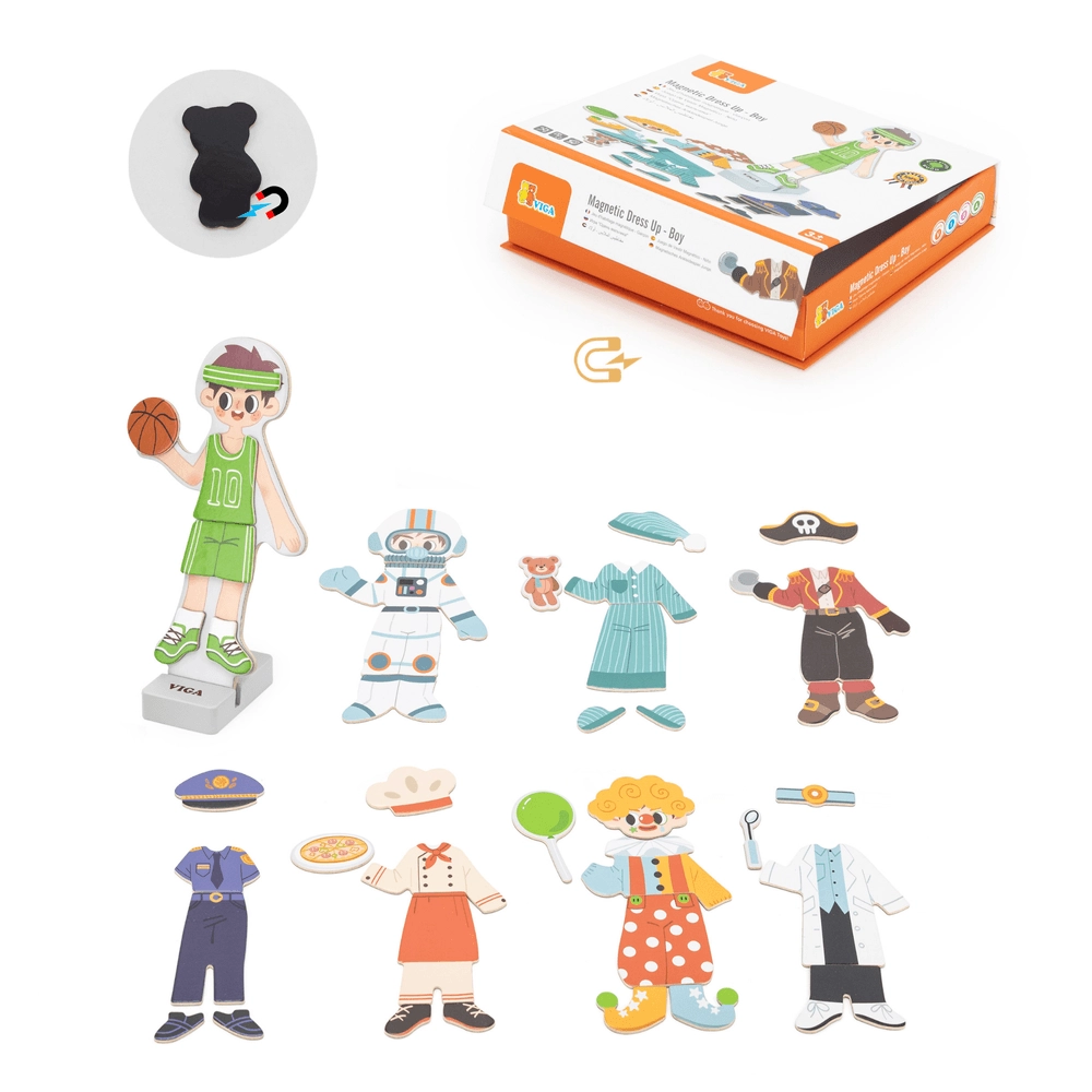 Magnetic Dress Up - 3 +