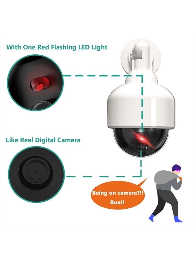 Solar Fake Security Camera - Indoor/Outdoor
