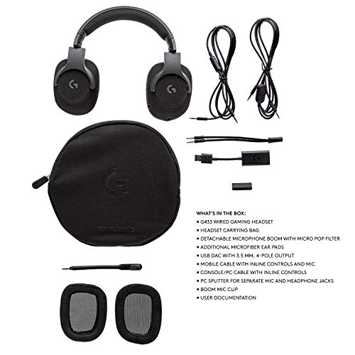 G433 Wired Headset