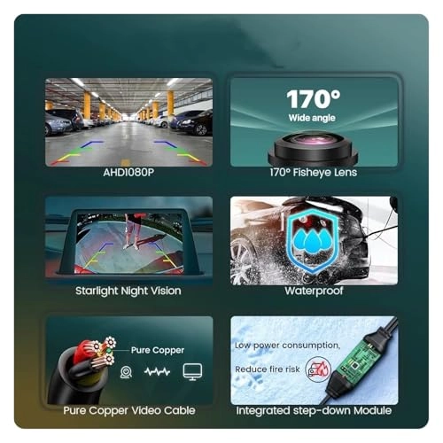 GAF-LS8008 - Top Starlight Night Vision Wire AHD 1080P or 720P