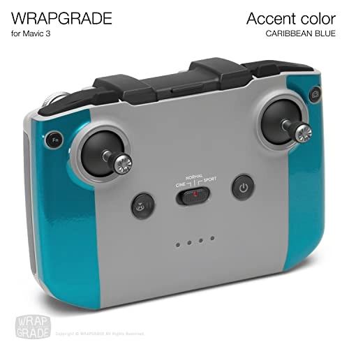 Partial Skin Stickers - for Mavic 3 / Mavic 3 Classic Caribbean Blue