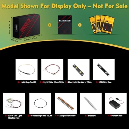 Light kit Compatible with Lego 76304 Batman Forever Batmobile - LED Standard Version