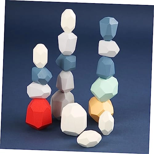 Wooden Building Blocks - 16 pcs