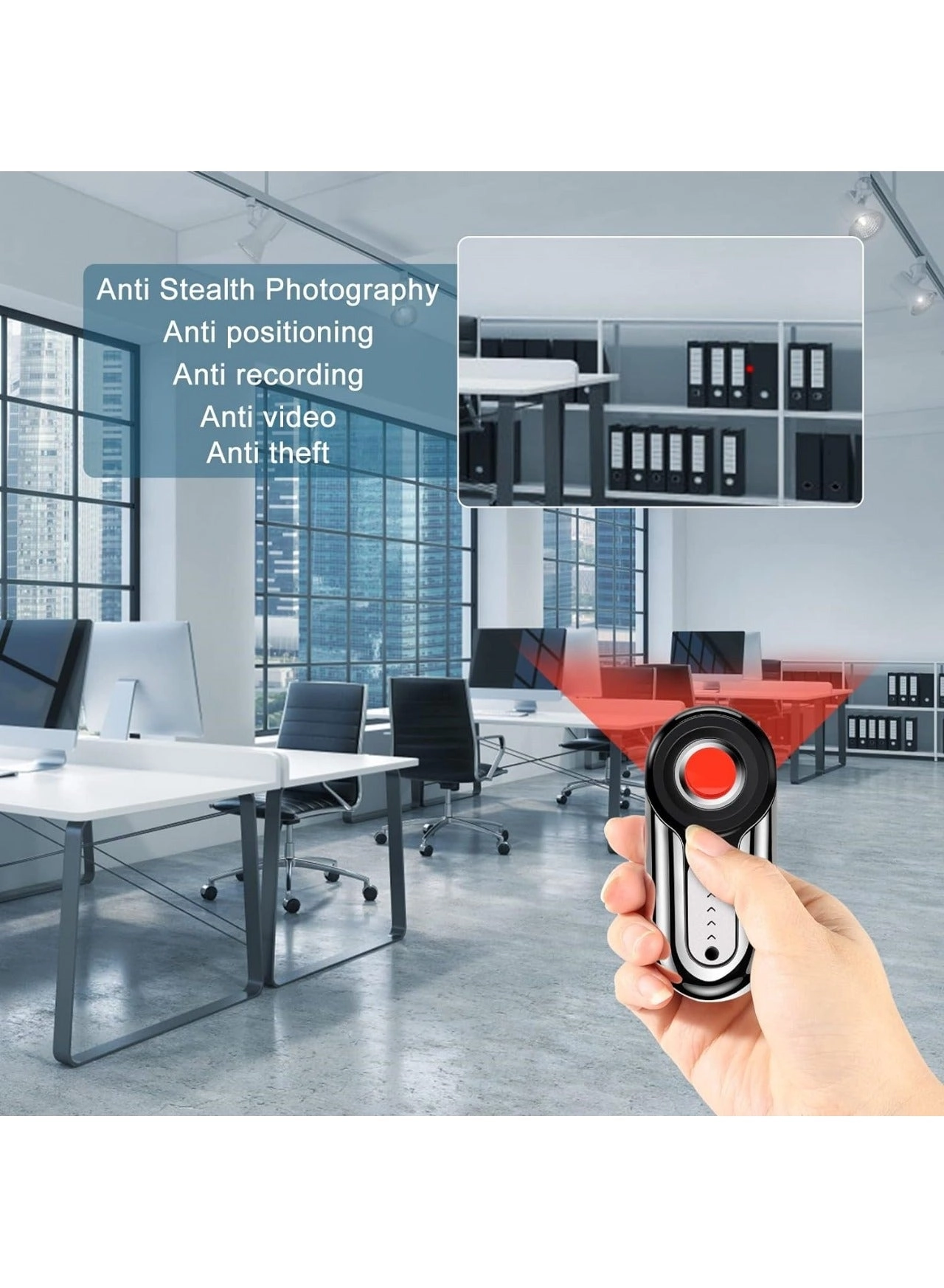 Hidden infrared Camera Detectors - 1080 MP