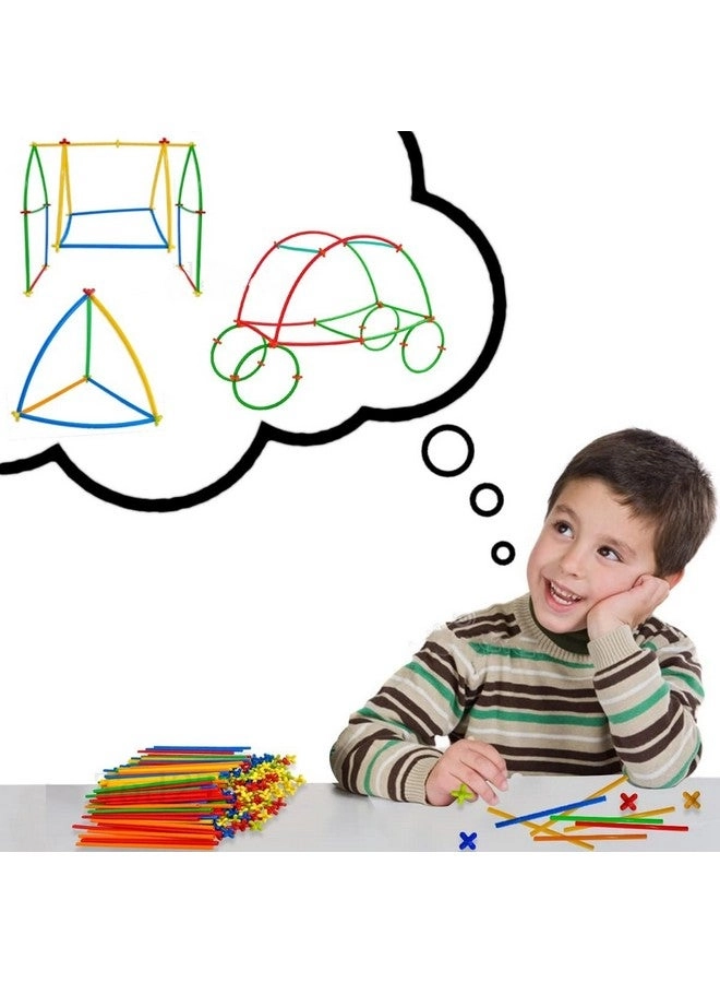 Straw Stick Assembly - Construction 200 pcs