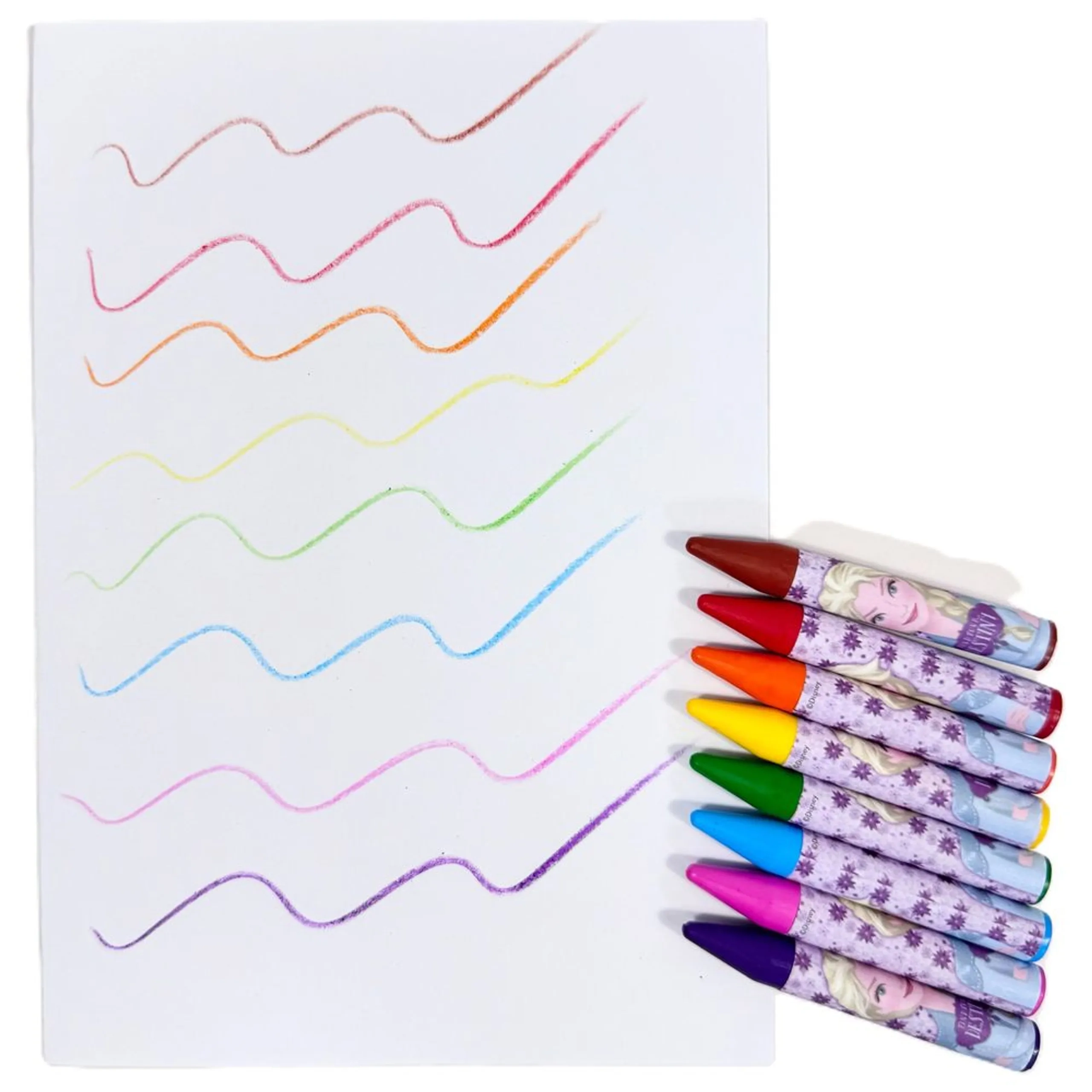 Disney Frozen Find Your Destiny Crayons - 12 Pcs
